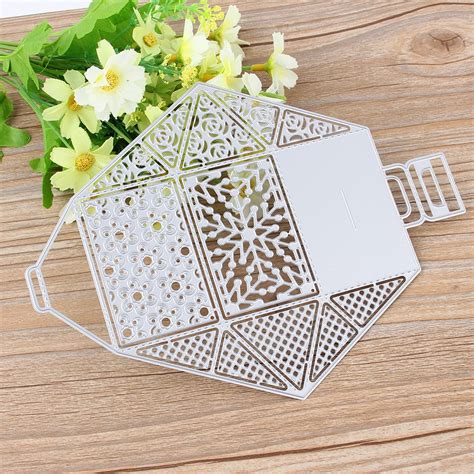 build a gift box metal cutting die|gift box dies for scrapbooking.